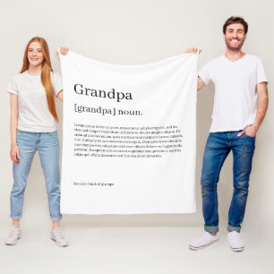 独自のおもしろいの定義パーソナライズされた フリースブランケット