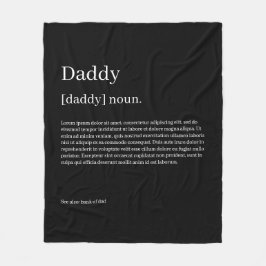 独自のおもしろいの定義パーソナライズされた フリースブランケット