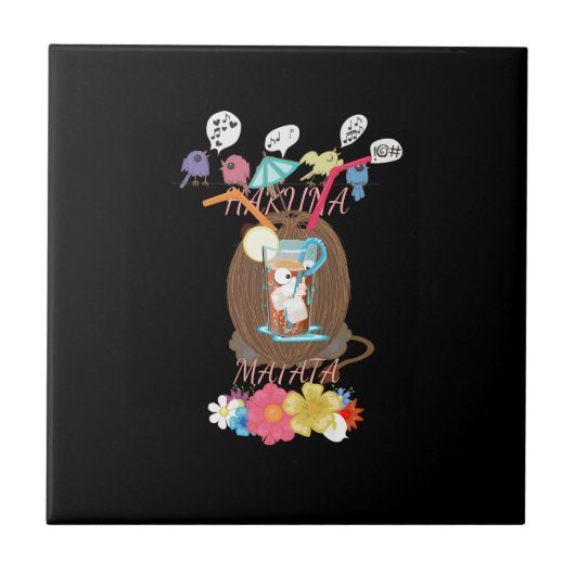 独自のおもしろいサマータイムビーチパーティーアイディアの作成 タイル (正面)