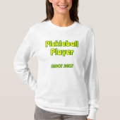 独自のおもしろいレトロクールカスタム文字作成 Tシャツ (正面)