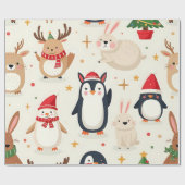 独自のかわいいを作成する ラッピングペーパー (フラット)