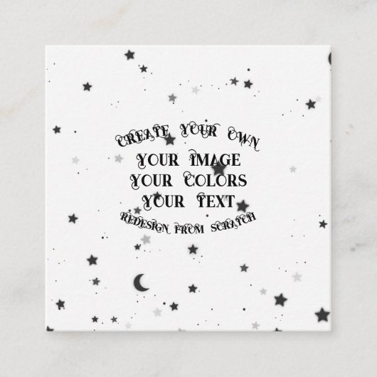 独自ののカスタム作成パーソナライズされた エンクロージャーカード (正面)