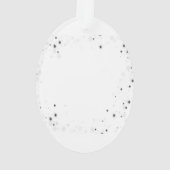 独自ののカスタム作成パーソナライズされた オーナメント (裏面)