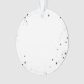 独自ののカスタム作成パーソナライズされた オーナメント (正面)