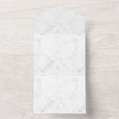 独自ののカスタム作成パーソナライズされた オールインワン招待状 (内側)