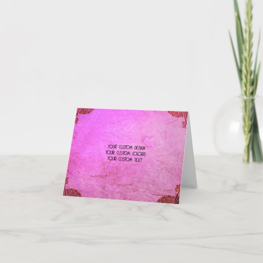 独自ののカスタム作成パーソナライズされた カード (正面)