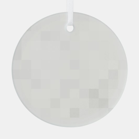 独自ののカスタム作成パーソナライズされた ガラスオーナメント (裏面)