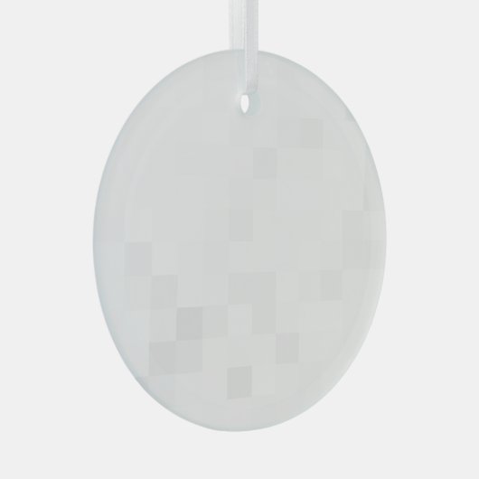 独自ののカスタム作成パーソナライズされた ガラスオーナメント (正面右)