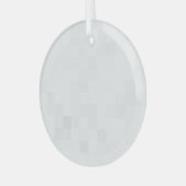 独自ののカスタム作成パーソナライズされた ガラスオーナメント (正面左)