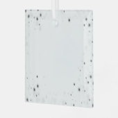 独自ののカスタム作成パーソナライズされた ガラスオーナメント (正面左)