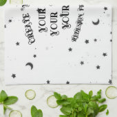 独自ののカスタム作成パーソナライズされた キッチンタオル (折り畳み)