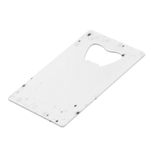 独自ののカスタム作成パーソナライズされた クレジットカード栓抜き (正面アングル)