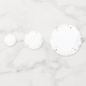 独自ののカスタム作成パーソナライズされた コンフェッティ (正面)