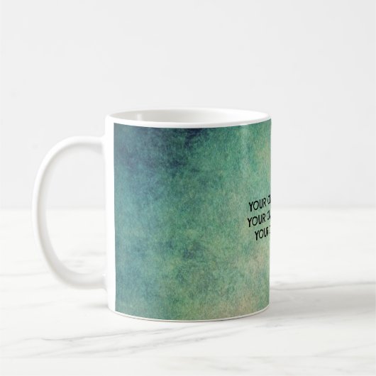 独自ののカスタム作成パーソナライズされた コーヒーマグカップ (左)