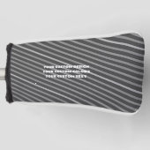 独自ののカスタム作成パーソナライズされた ゴルフヘッドカバー (正面)