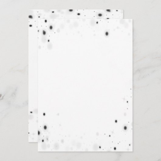 独自ののカスタム作成パーソナライズされた サンキューカード (正面/裏面)