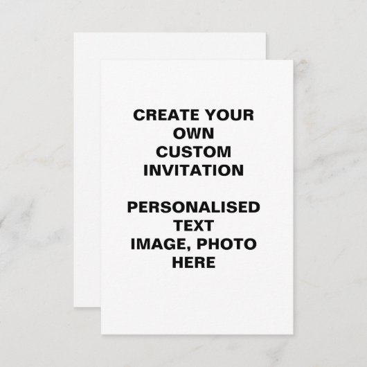 独自ののカスタム作成パーソナライズされた サンキューカード (正面/裏面)