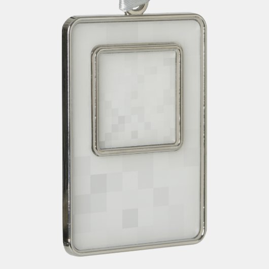 独自ののカスタム作成パーソナライズされた シルバープレートフレームオーナメント (右)