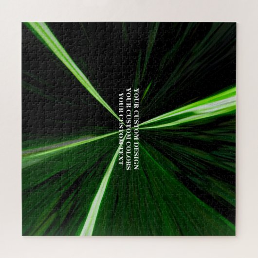 独自ののカスタム作成パーソナライズされた ジグソーパズル (横)