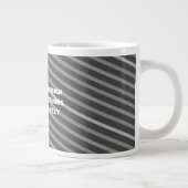 独自ののカスタム作成パーソナライズされた ジャンボコーヒーマグカップ (右)