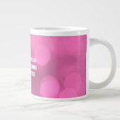 独自ののカスタム作成パーソナライズされた ジャンボコーヒーマグカップ (右)