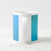 独自ののカスタム作成パーソナライズされた ジャンボコーヒーマグカップ (裏面)