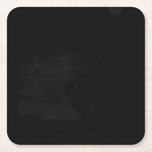 独自ののカスタム作成パーソナライズされた スクエアペーパーコースター (正面)