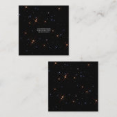 独自ののカスタム作成パーソナライズされた スクエア名刺 (正面/裏面)