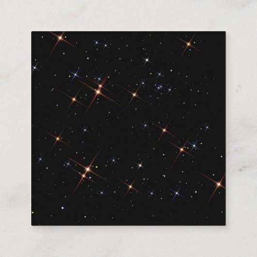 独自ののカスタム作成パーソナライズされた スクエア名刺 (裏面)