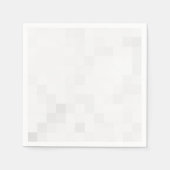 独自ののカスタム作成パーソナライズされた スタンダードカクテルナプキン (正面)