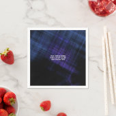 独自ののカスタム作成パーソナライズされた スタンダードカクテルナプキン (インサイチュ)