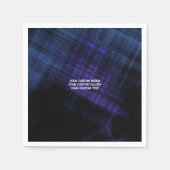 独自ののカスタム作成パーソナライズされた スタンダードカクテルナプキン (正面)