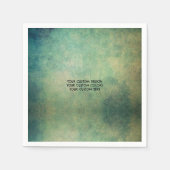 独自ののカスタム作成パーソナライズされた スタンダードカクテルナプキン (正面)