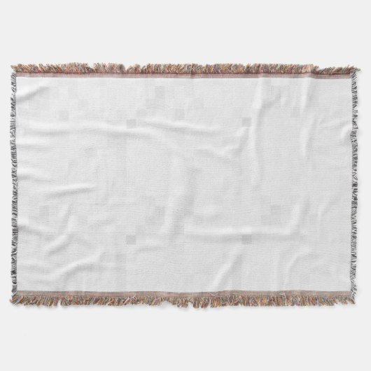 独自ののカスタム作成パーソナライズされた スローブランケット (正面)