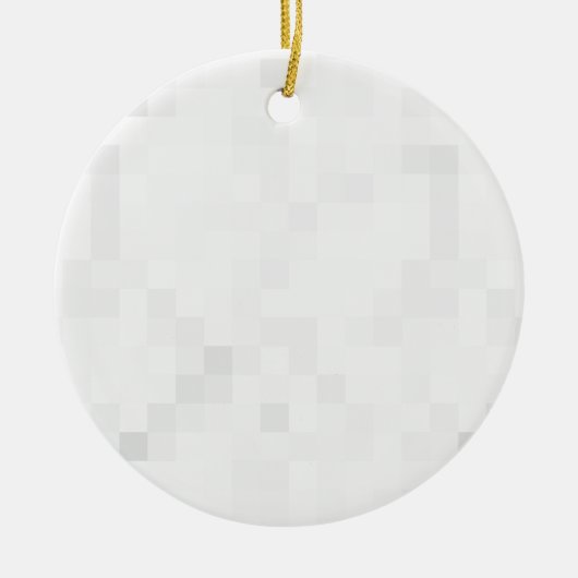 独自ののカスタム作成パーソナライズされた セラミックオーナメント (正面)