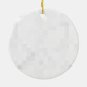 独自ののカスタム作成パーソナライズされた セラミックオーナメント (裏面)