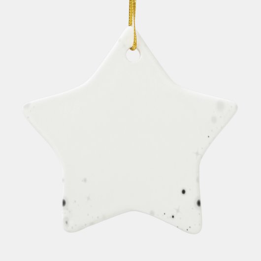 独自ののカスタム作成パーソナライズされた セラミックオーナメント (裏面)