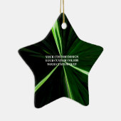 独自ののカスタム作成パーソナライズされた セラミックオーナメント (右)