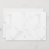 独自ののカスタム作成パーソナライズされた セーブザデート (裏面)