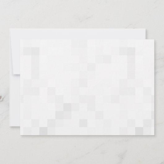 独自ののカスタム作成パーソナライズされた セーブザデート (裏面)