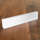 独自ののカスタム作成パーソナライズされた デスクネームプレート (側面)