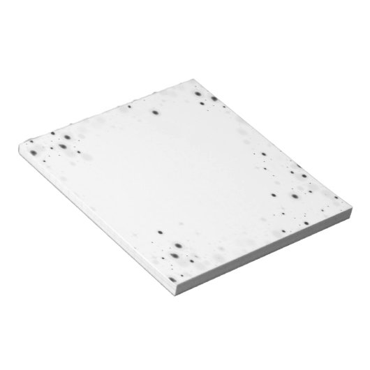 独自ののカスタム作成パーソナライズされた ノートパッド (アングル)