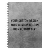 独自ののカスタム作成パーソナライズされた ノートブック (正面)