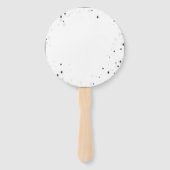 独自ののカスタム作成パーソナライズされた ハンドファン (正面)