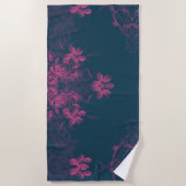 独自ののカスタム作成パーソナライズされた ビーチタオル (正面)