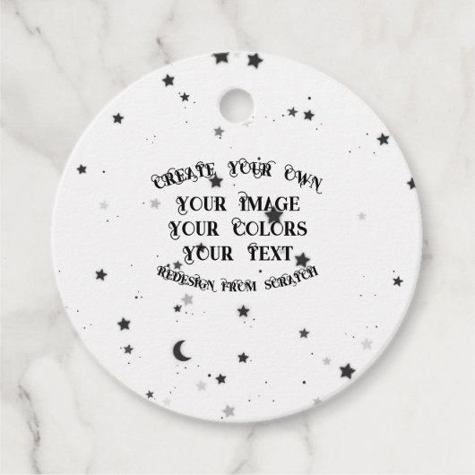 独自ののカスタム作成パーソナライズされた フェイバータグ (正面)