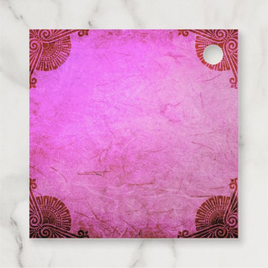 独自ののカスタム作成パーソナライズされた フェイバータグ (裏面)