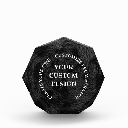 独自ののカスタム作成パーソナライズされた フォトブロック (正面)