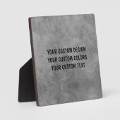 独自ののカスタム作成パーソナライズされた フォトプラーク (正面)