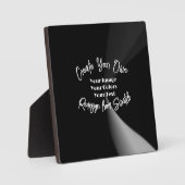 独自ののカスタム作成パーソナライズされた フォトプラーク (正面)